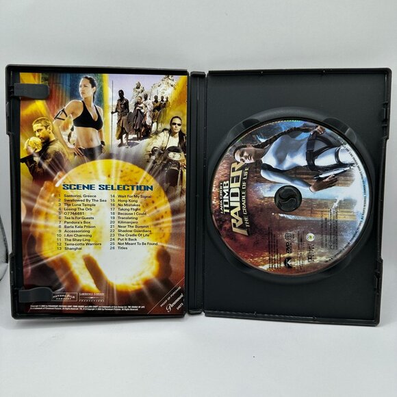 Lara Croft Tomb Raider The Cradle Of Life Special Collectors Full Screen DVD - Picture 4 of 4